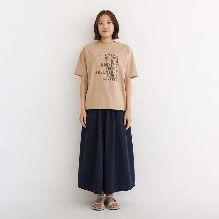 【kermu】涼感ADVENTURE印花純棉上衣 Japan E-Shop