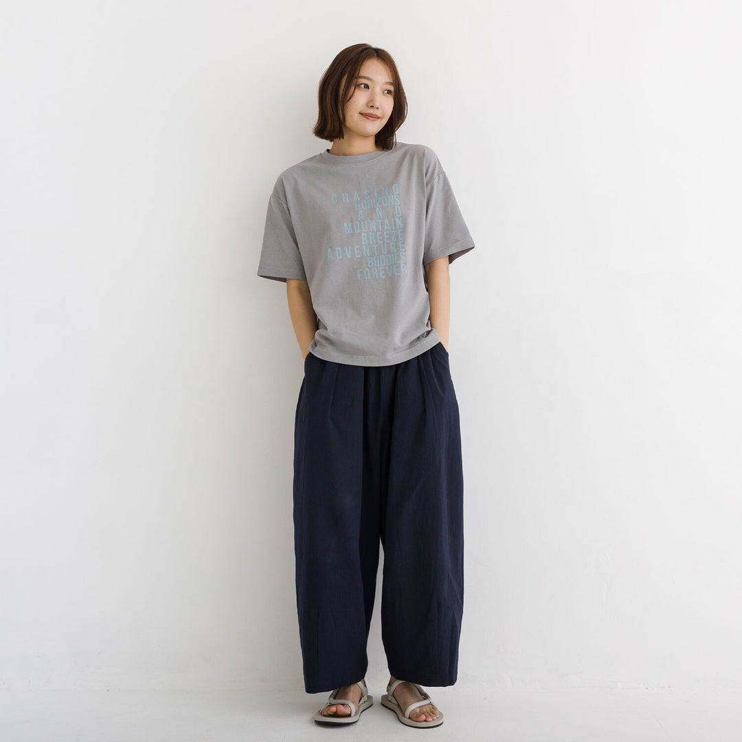 【kermu】涼感ADVENTURE印花純棉上衣 Japan E-Shop