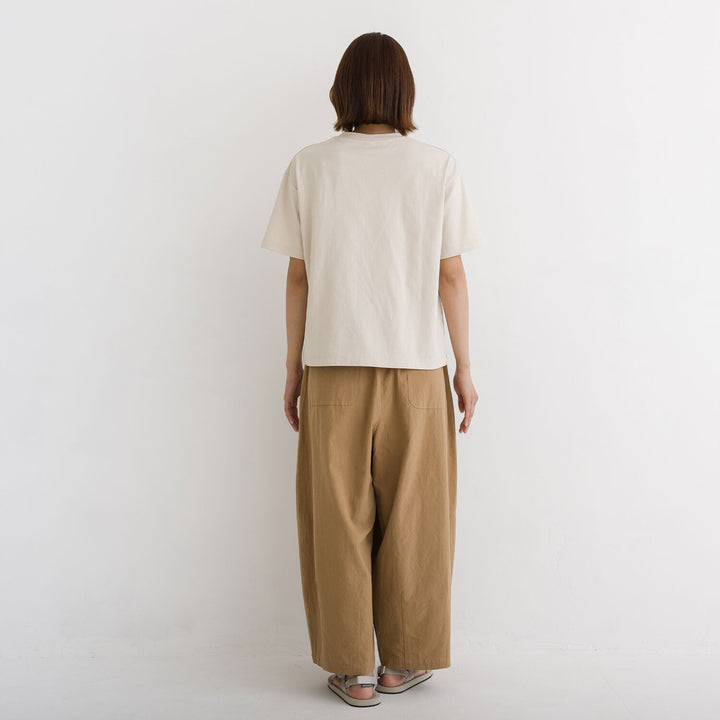 【kermu】涼感toi et moi刺繡純棉上衣 Japan E-Shop