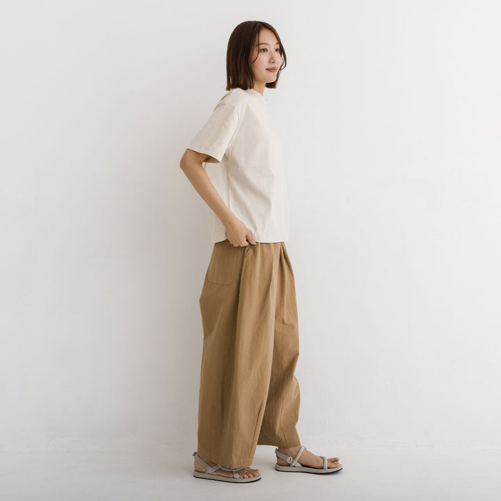 【kermu】涼感toi et moi刺繡純棉上衣 Japan E-Shop