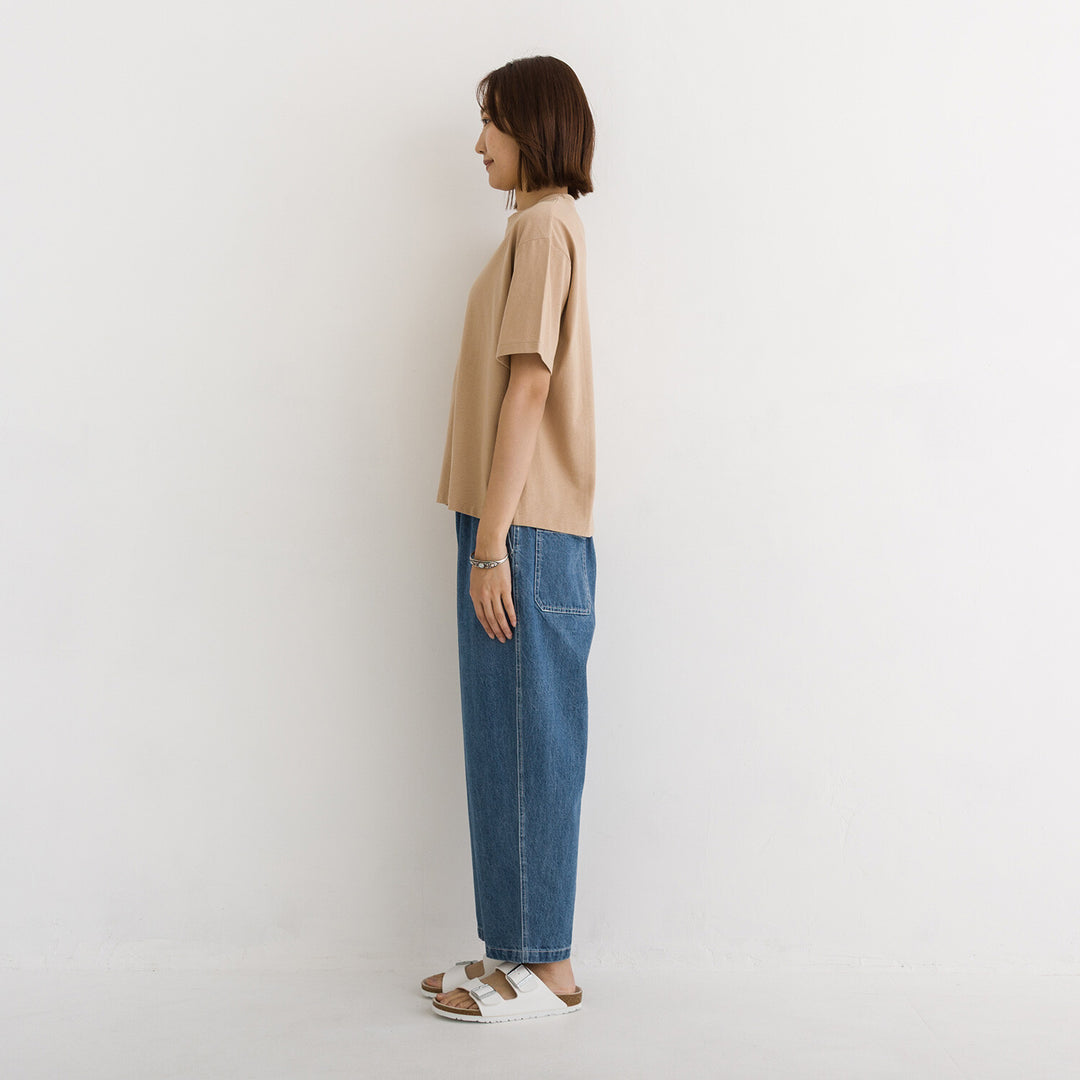 【kermu】涼感toi et moi刺繡純棉上衣 Japan E-Shop