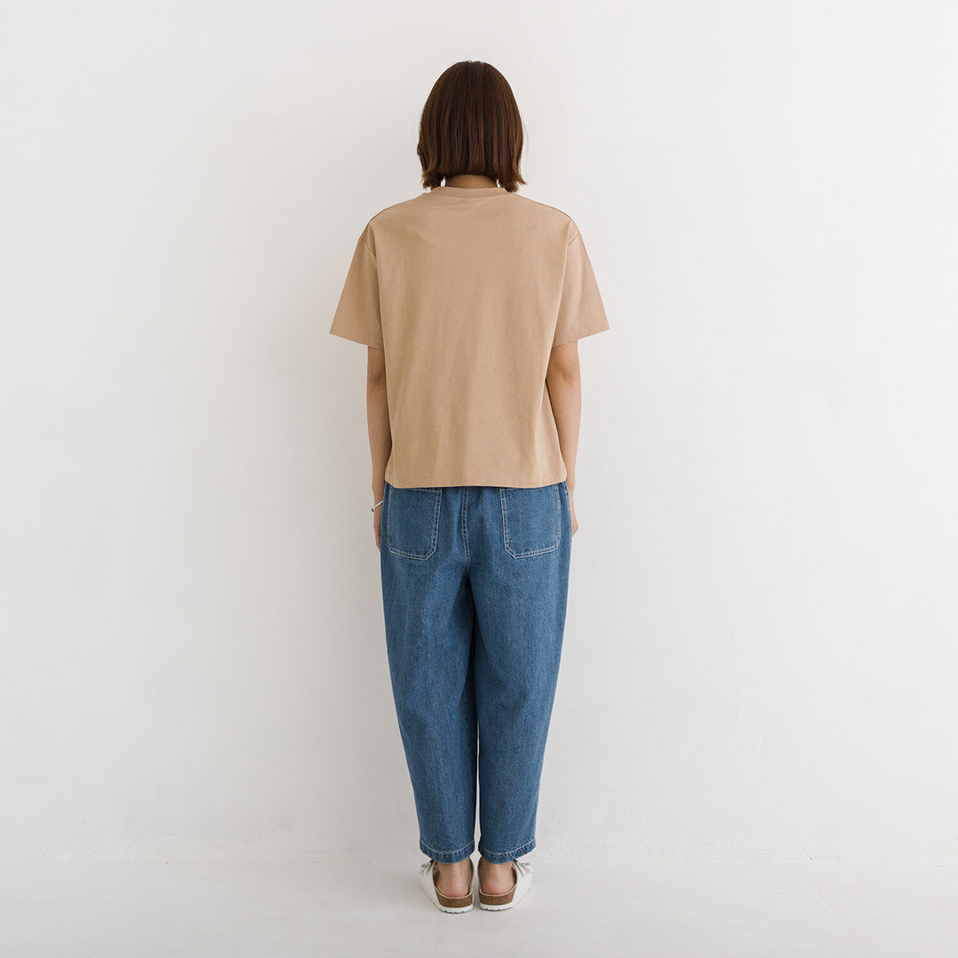【kermu】涼感toi et moi刺繡純棉上衣 Japan E-Shop