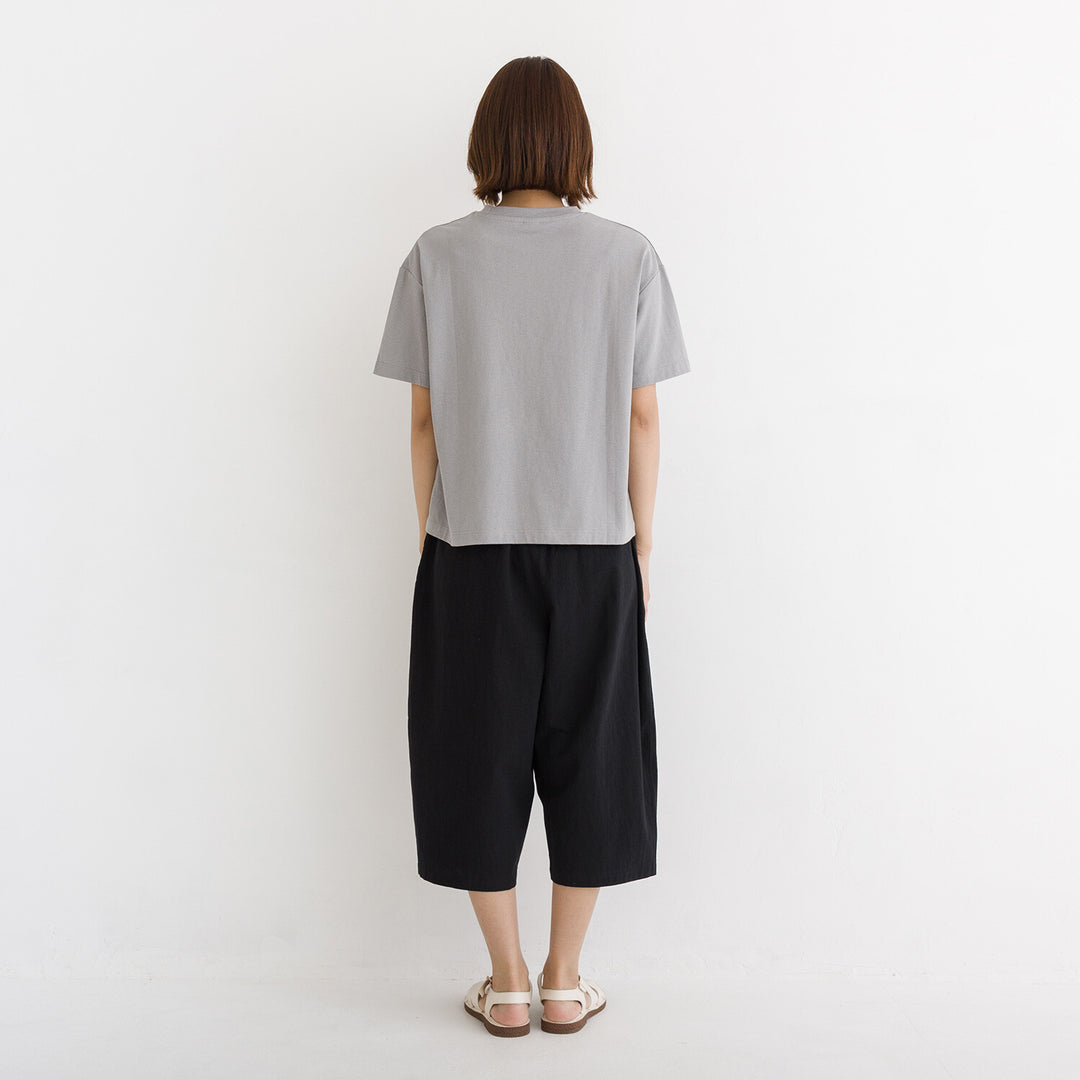 【kermu】涼感toi et moi刺繡純棉上衣 Japan E-Shop