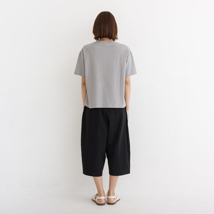 【kermu】涼感toi et moi刺繡純棉上衣 Japan E-Shop