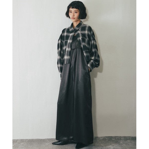 another s 日系先染Viyella格紋短版寬鬆襯衫外套 F尺寸 Japan E-Shop
