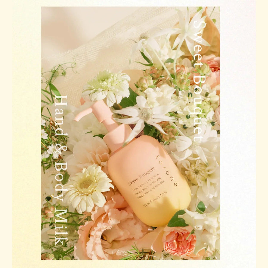 日本 to/one 甜美花束香氛 保濕護手&amp;身體乳液 150mL Japan E-Shop