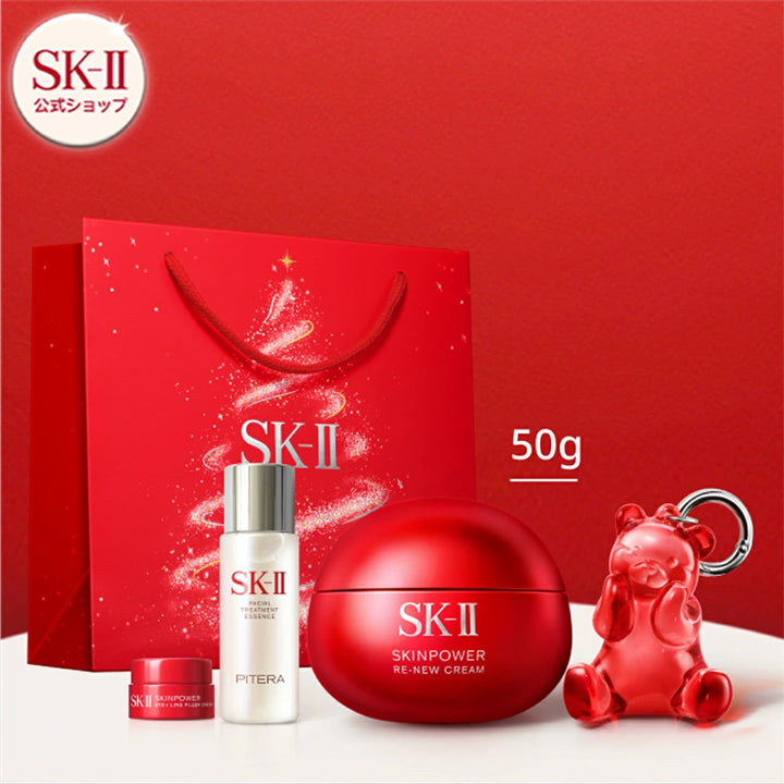 黑五价 SK-II 2025 假日限定｜スキンパワー緊緻乳霜/輕盈乳霜 三效奢華體驗組&nbsp; Japan E-Shop