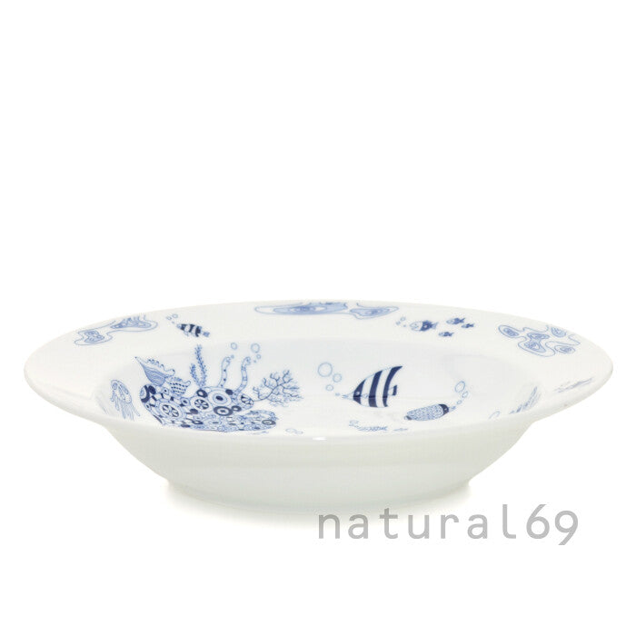 natural69 cocomarine 海洋生物義大利麵餐盤 日本波佐見燒 Japan E-Shop