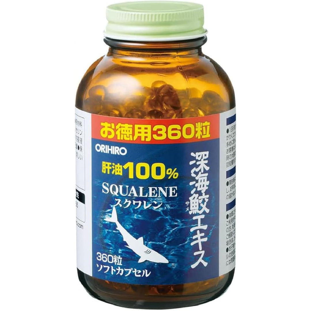 ORIHIRO 深海鯊魚肝油精華膠囊 30日 60日 Japan E-Shop