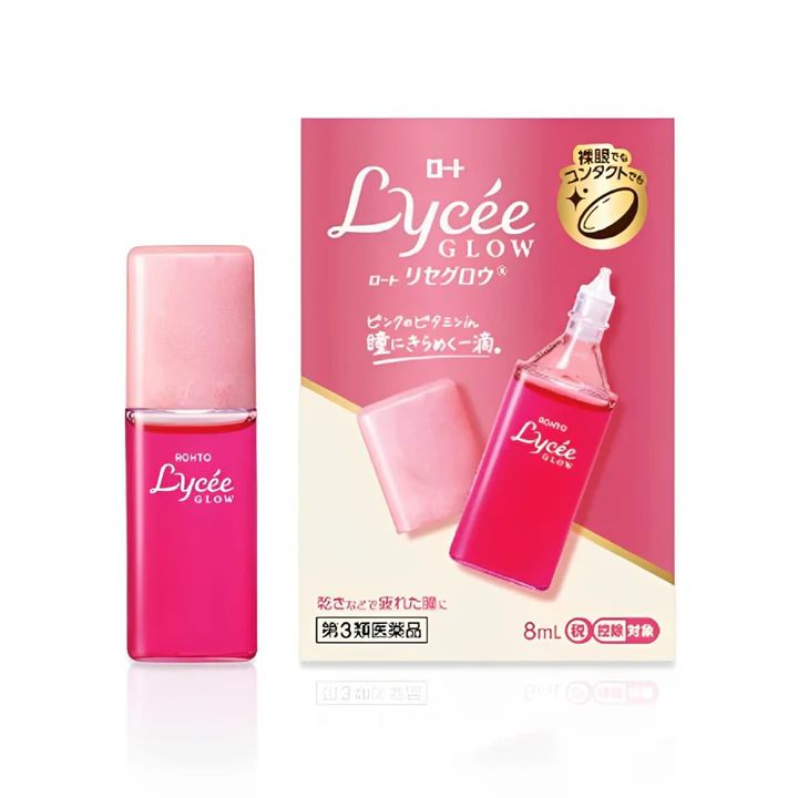 樂敦 Lycee Glow眼藥水8ml 眼乾 眼疲勞 眼睛癢 Japan E-Shop