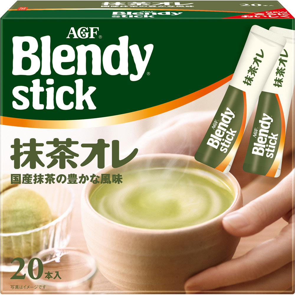 AGF Blendy Stick 速溶牛奶咖啡歐蕾奶茶棒多款選無咖啡因，低卡路里，低糖。 Japan E-Shop