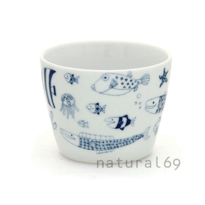 natural69 波佐見燒海洋生物杯 cocomarine系列 2款 Japan E-Shop