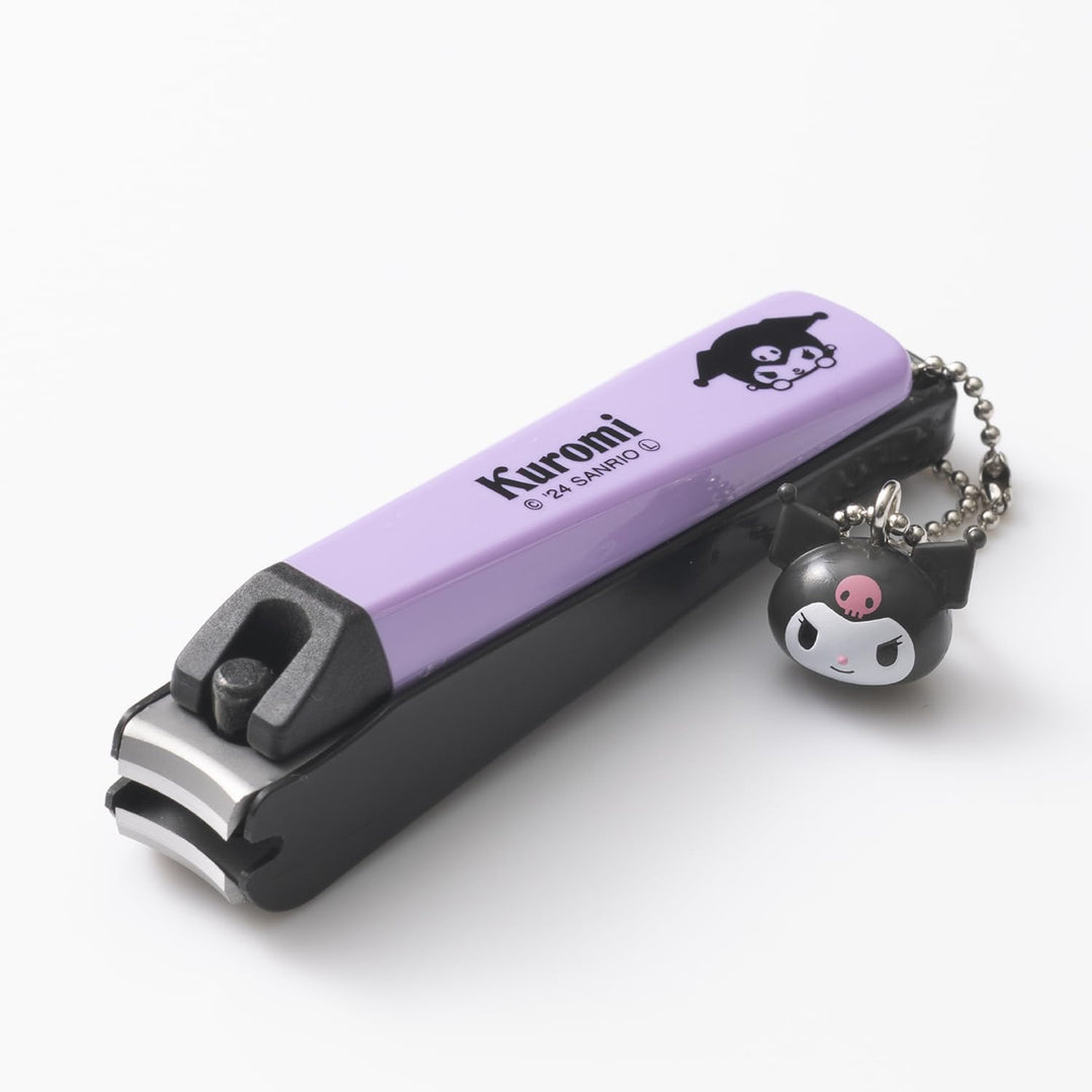 【貝印 Kai】Sanrio 酷洛米立體吊飾指甲剪 S號 ｜日本精工高品質極致銳利 附防飛濺收納殼 Japan E-Shop