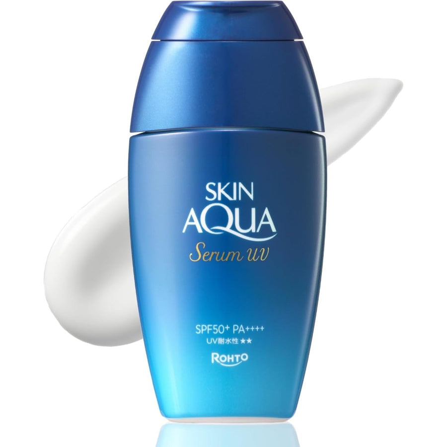 【ROHTO SKIN AQUA UV高效保濕防曬乳✨SPF50+ PA++++｜最高濃度玻尿酸配方 💧清爽水感不黏膩】 Japan E-Shop