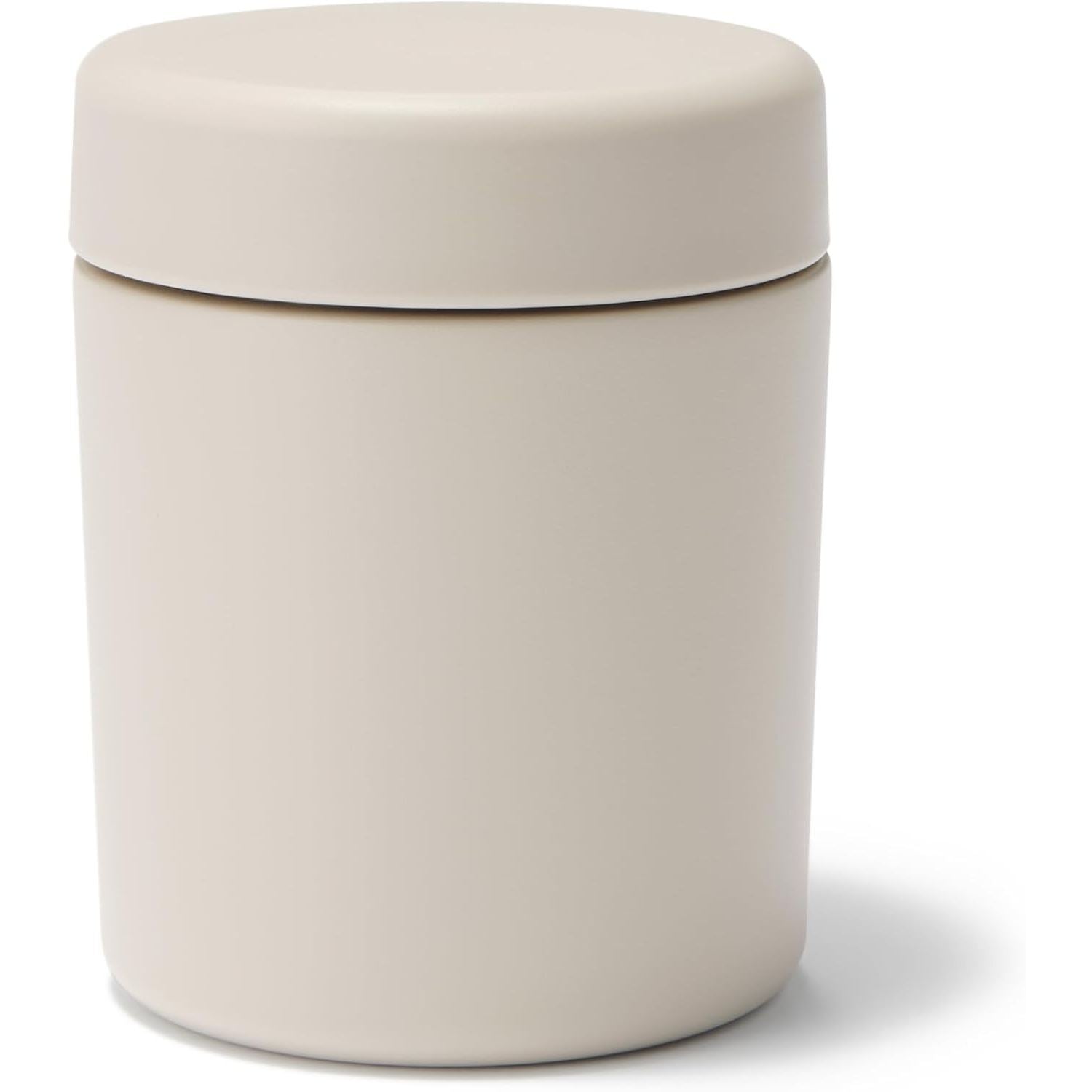 MUJI 無印良品 廣口易清洗保溫湯罐 300ml｜灰米色 Japan E-Shop