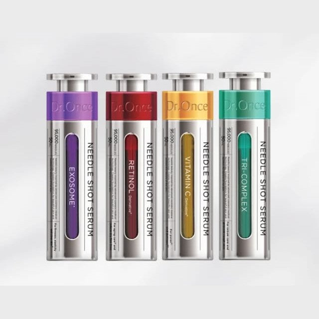 Dr.Once針對肌膚困擾打造的尖端針劑精華液！4款針對性護理，重現光透彈嫩肌✨50mL大容量💧 Japan E-Shop