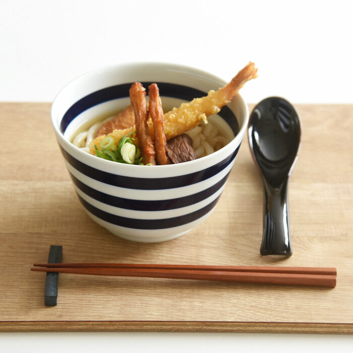 natural69 波佐見燒 條紋圖案丼碗 日本製