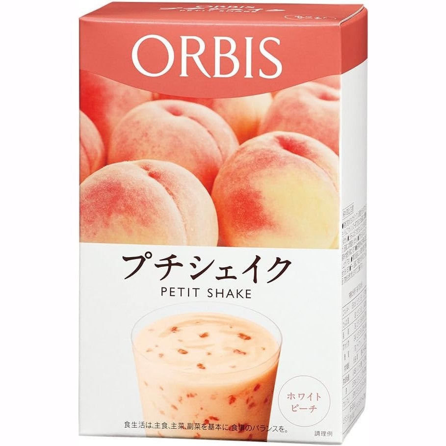 Orbis 奧蜜思 纖體果昔 Petit Shake 代餐 150卡路里 飽腹果肉口感 21日輕盈計畫 7種口味 100g x 7袋 Japan E-Shop