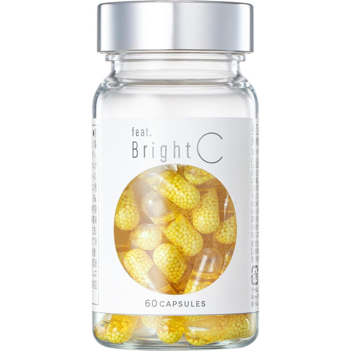 日本 feat. Bright C 持續型長效維他命C + 4種美容精華油膠囊 60粒裝 Japan E-Shop
