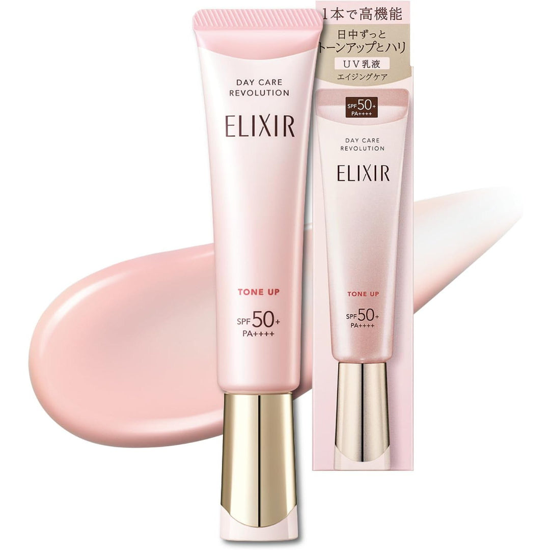 ELIXIR Day Care Revolution Tone Up&nbsp;SPF50+ PA++++ 防曬+妝前打底 35g Japan E-Shop