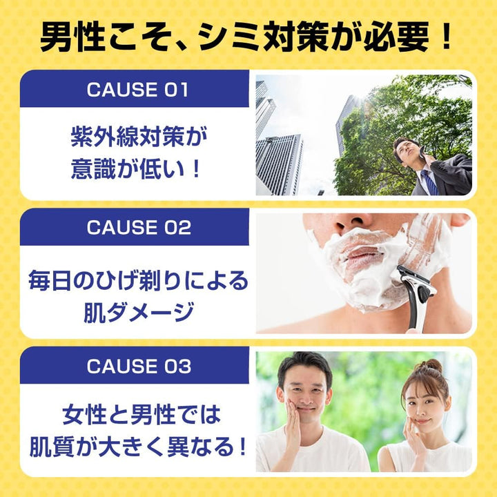 樂敦 MelanoCC Men男士藥用黑斑集中保養美容液 20ml Japan E-Shop
