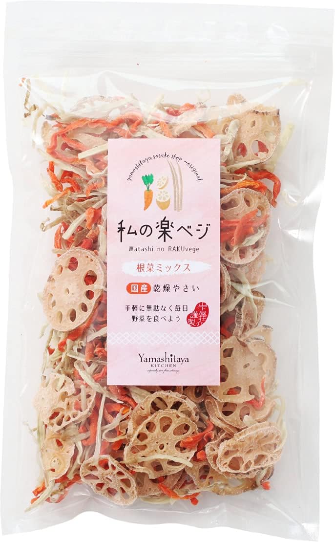 山下屋莊介 嚴選國產根菜綜合乾燥蔬菜包 (100g)