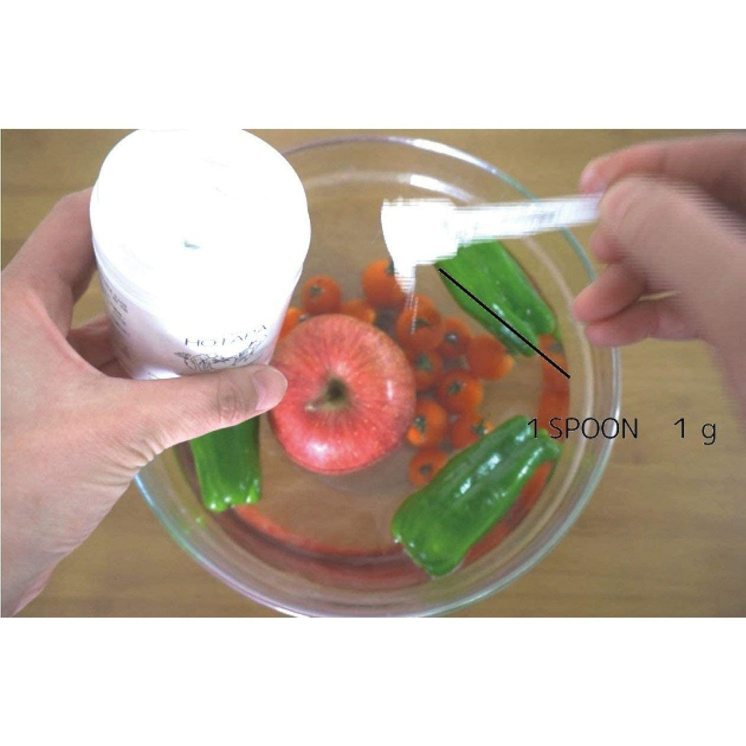 日本抗菌総合研究所專利技術,日本製 HOTAPA 萬用蔬果清洗粉 Japan E-Shop