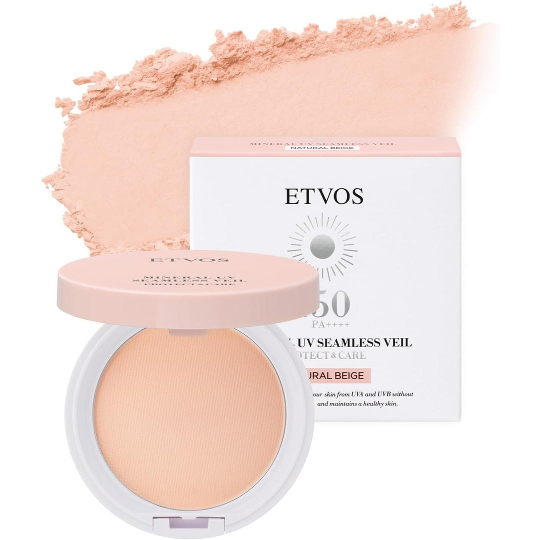 日本ETVOS MINERAL UV VEIL 礦物UV防曬粉餅 SPF50•PA++++