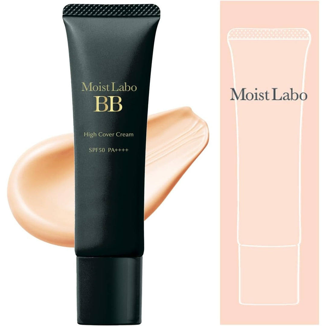 【Moist Labo】藥用美白 BB 霜 30g SPF50 PA++++ 高遮瑕款 遮瑕、美白、改善皺紋一次完成 Japan E-Shop