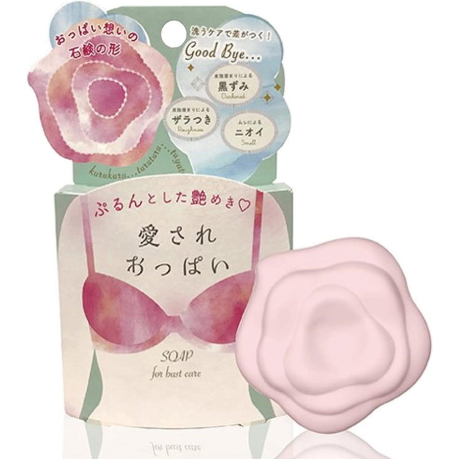 PELICAN SOAP 去黑粉嫩 深層清潔 去除異味 美胸清潔香皂 70g Japan E-Shop