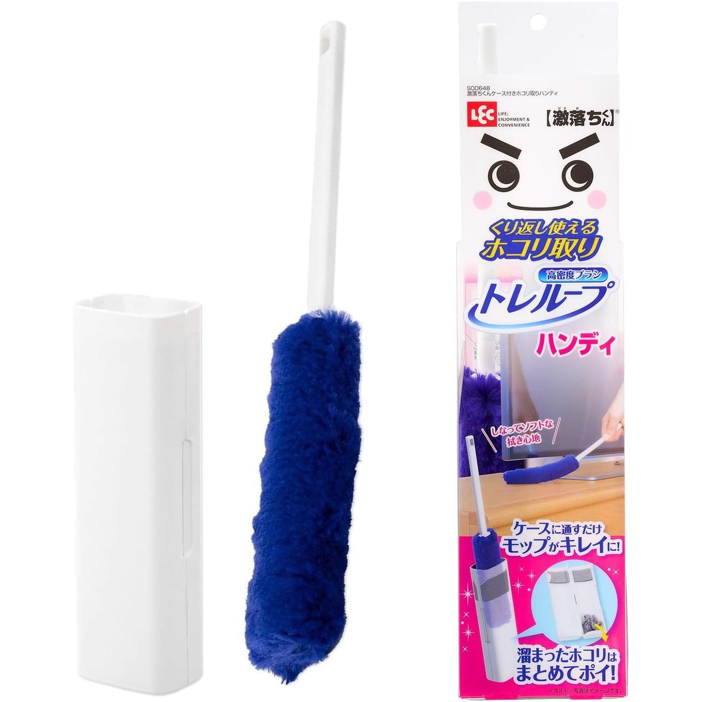 日本 LEC 激落君 高密度除塵刷集塵套裝組 免耗材/重複使用 Japan E-Shop