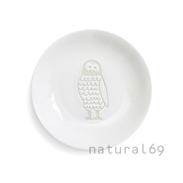 natural69 ZUPA white 動物豆皿 波佐見燒醬油碟 日本製 Japan E-Shop
