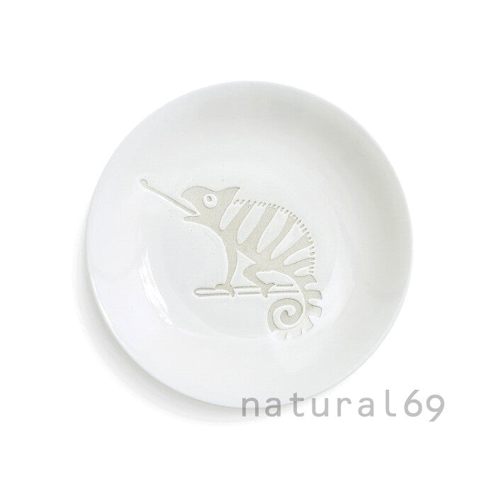 natural69 ZUPA white 動物豆皿 波佐見燒醬油碟 日本製