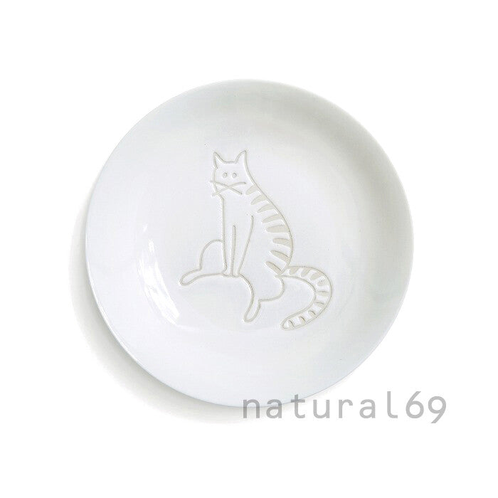 natural69 ZUPA white 動物豆皿 波佐見燒醬油碟 日本製 Japan E-Shop