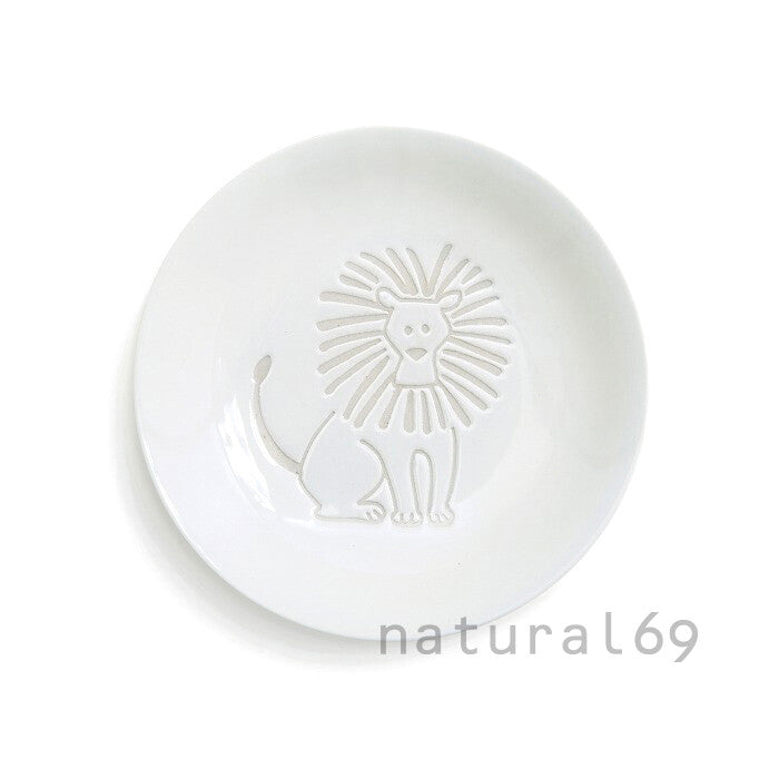 natural69 ZUPA white 動物豆皿 波佐見燒醬油碟 日本製 Japan E-Shop