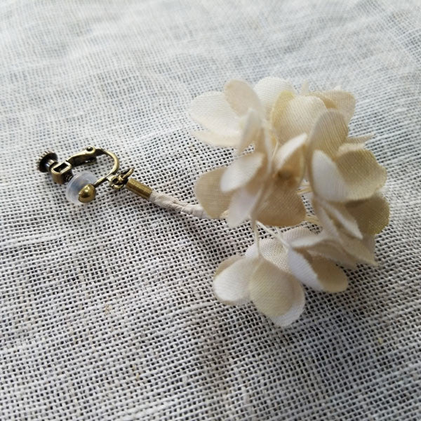 【crea delice】花朵造型日常剪裁單耳耳環 Japan E-Shop