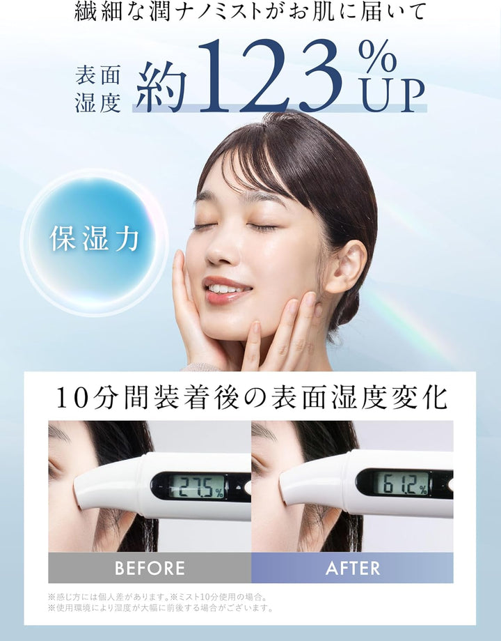 NIPLUX Mistee 潤奈米眼睛加濕器 125g 九州大學博士監修 護眼潤澤防乾澀 隨時隨地補水護理