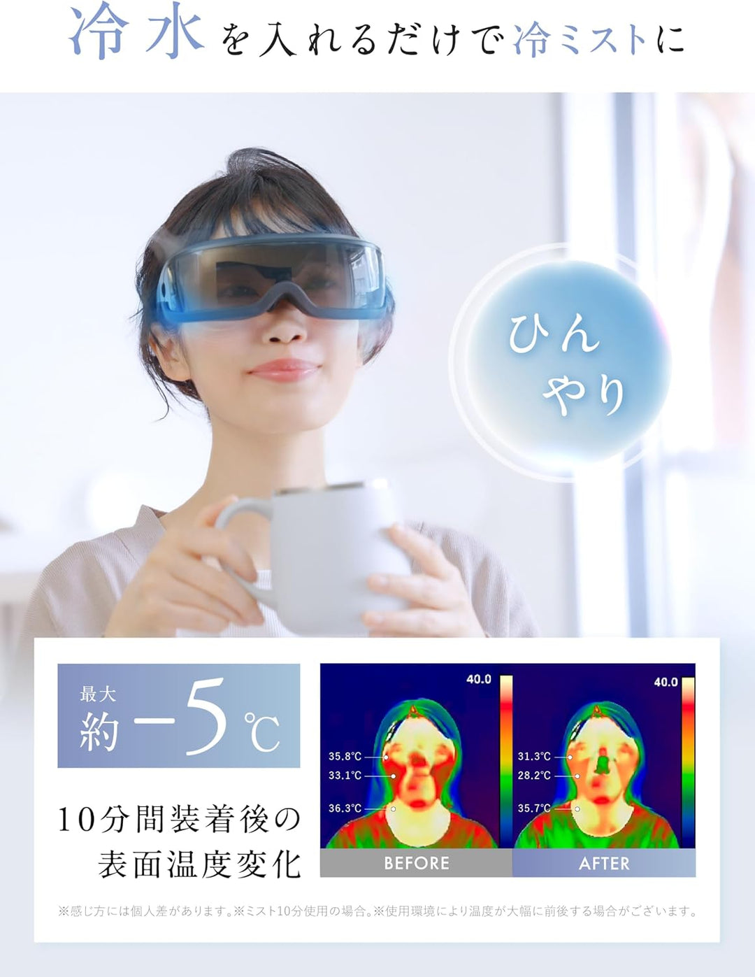 NIPLUX Mistee 潤奈米眼睛加濕器 125g 九州大學博士監修 護眼潤澤防乾澀 隨時隨地補水護理