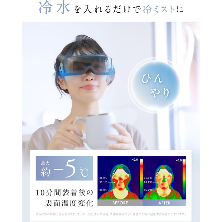 NIPLUX Mistee 潤奈米眼睛加濕器 125g 九州大學博士監修 護眼潤澤防乾澀 隨時隨地補水護理