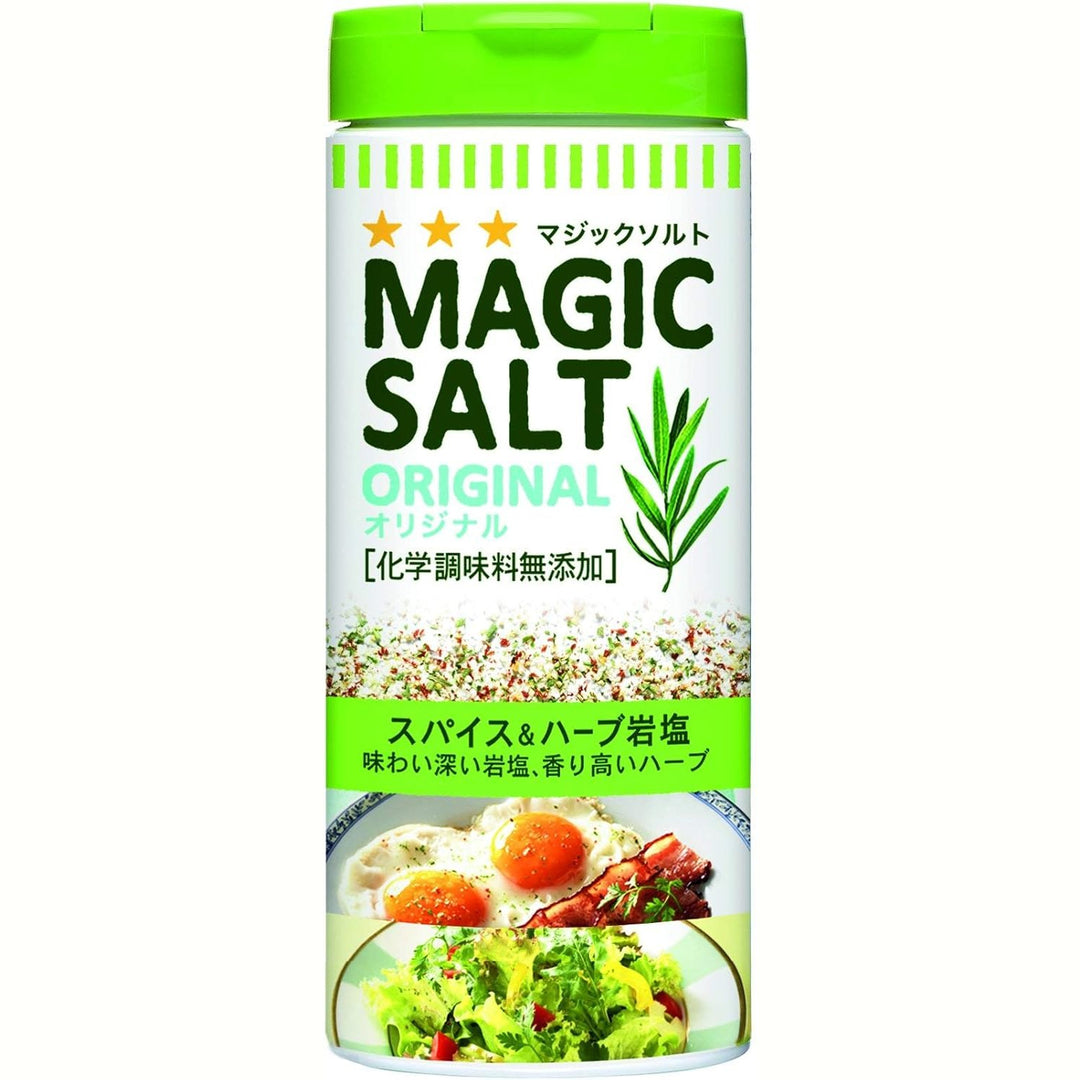 S&B 魔法鹽 Magic Salt 原創風味 綜合香料岩鹽 80g 2罐組 - 三星主廚丹尼爾監修 Japan E-Shop