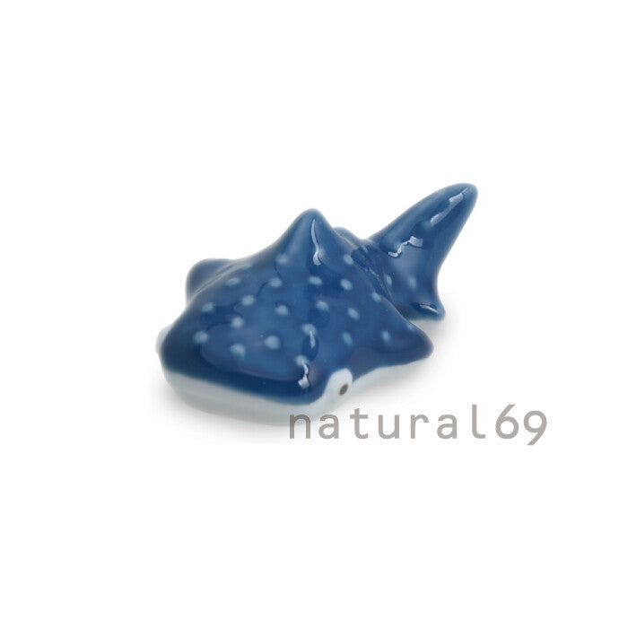 natural69 波佐見燒 鯨鯊造型筷架 日本製