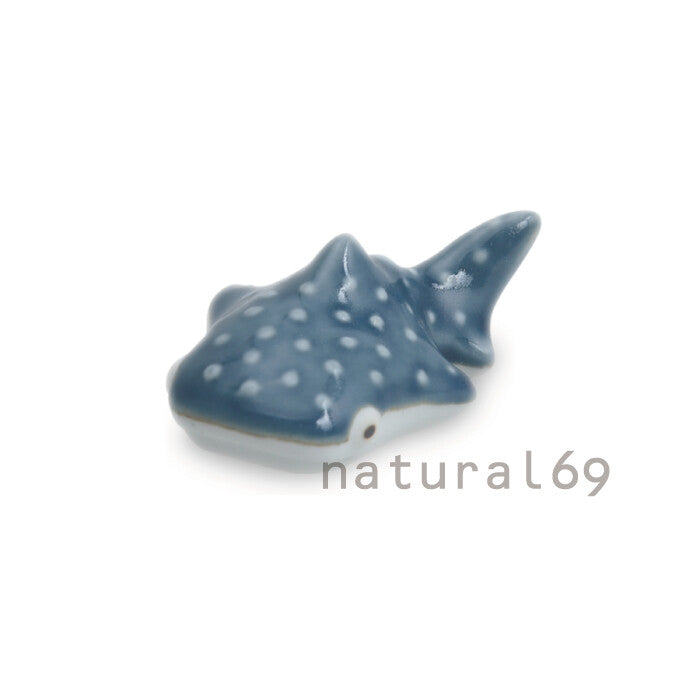 natural69 波佐見燒 鯨鯊造型筷架 日本製