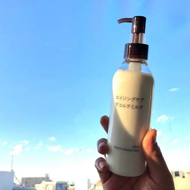 MUJI 水凝保濕頸部護理乳液 熱銷登場低頭族必備的緊緻法寶告別惱人頸紋！ Japan E-Shop