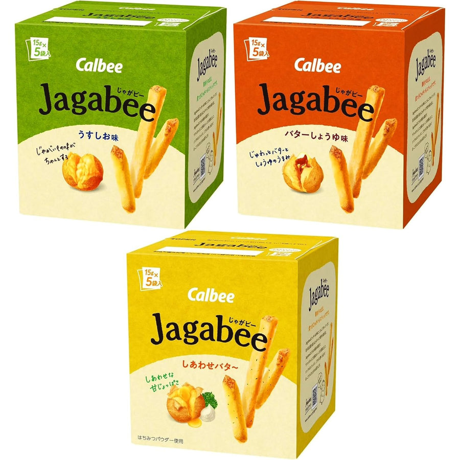 卡樂比Jagabee方盒裝薯條 16g×5袋組 Japan E-Shop
