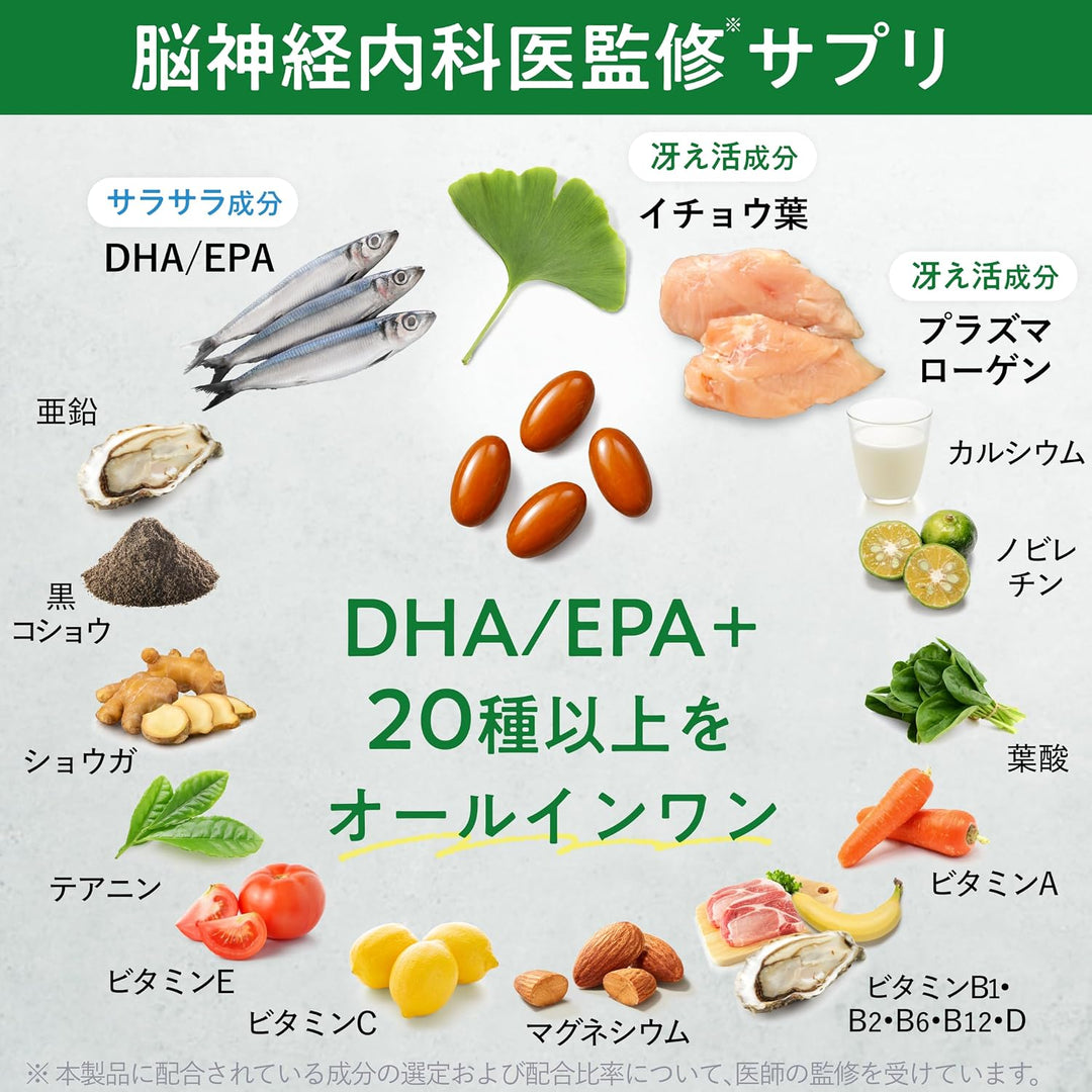 Rimenba 腦神經內科專家推薦 縮醛磷脂與川陳皮素知力活化全效膠囊 120粒