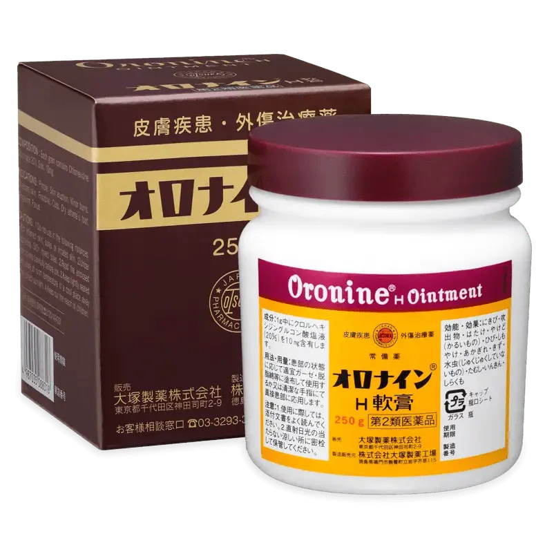 大塚製藥Oronine 娥羅納英H 軟膏皮膚疾患創傷治療劑三馬軟膏 Japan E-Shop