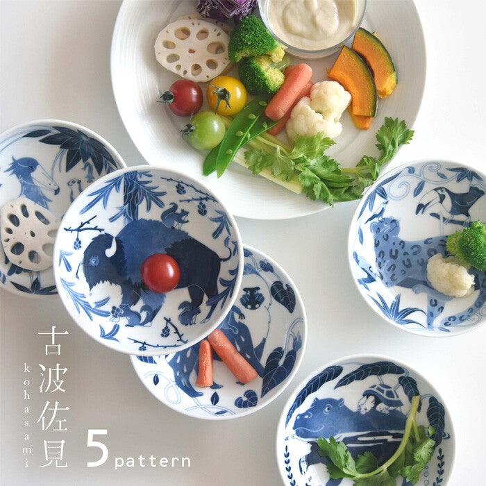 natural69 染付古波佐見 動物小鉢 波佐見燒 日本製 Japan E-Shop
