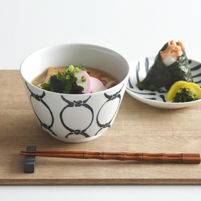 natural69 鋼線紋丼碗 波佐見燒 日本製 三款花紋 Japan E-Shop