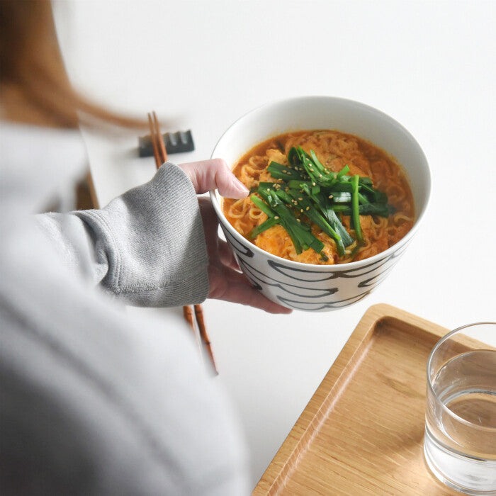 natural69 鋼線紋丼碗 波佐見燒 日本製 三款花紋 Japan E-Shop
