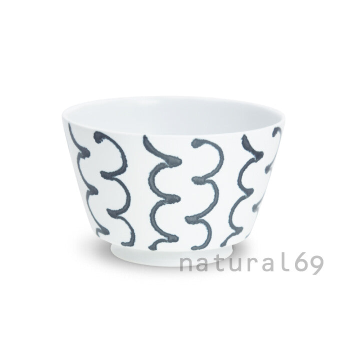 natural69 鋼線紋丼碗 波佐見燒 日本製 三款花紋 Japan E-Shop